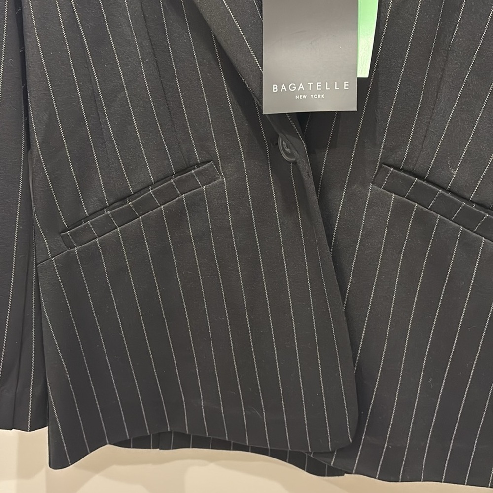Bagatelle French Terry Hooded Blazer Size PM. NWT - Picture 6 of 6